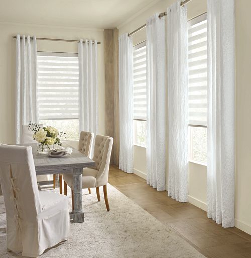 Custom Drapery Dining Room